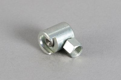 Sliding coupling - lateral Ø 16 mm, internal thread M10x1